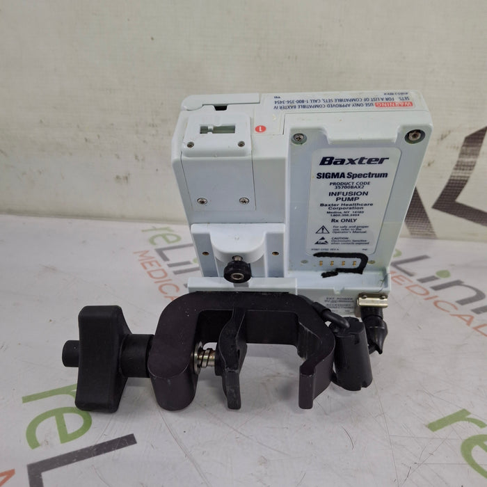 Baxter Baxter Sigma Spectrum 8.01.00 w/o Battery Infusion Pump Infusion Pump reLink Medical