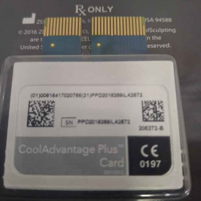 Zeltiq Zeltiq CoolSculpting CoolAdvantage Plus Card - 1 Cycle Lasers reLink Medical