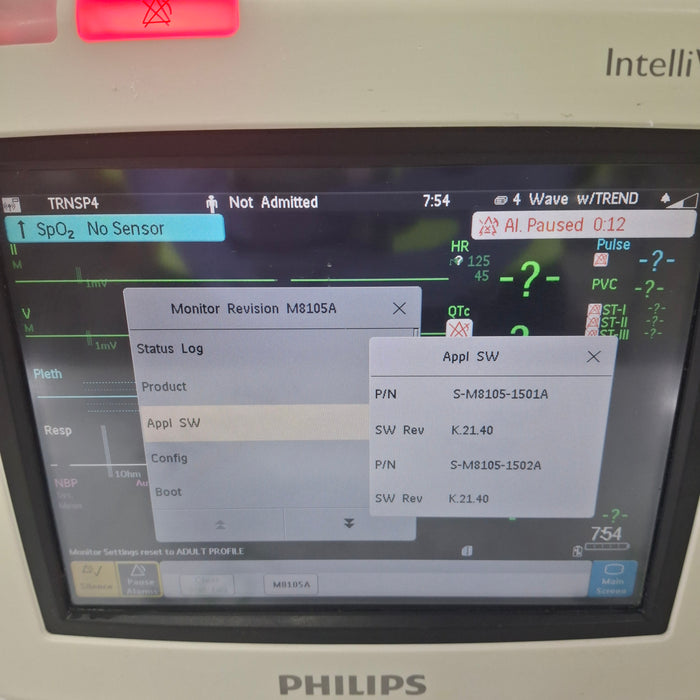 Philips Philips Intellivue MP5 - ECG, Fast SpO2, NIBP Patient Monitor Patient Monitors reLink Medical