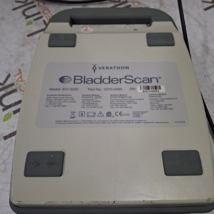 Verathon Medical, Inc BladderScan BVI 3000 Bladder Scanner