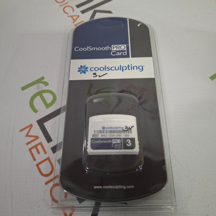 Zeltiq Zeltiq CoolSculpting CoolSmooth Pro Card - 3 Cycles Lasers reLink Medical