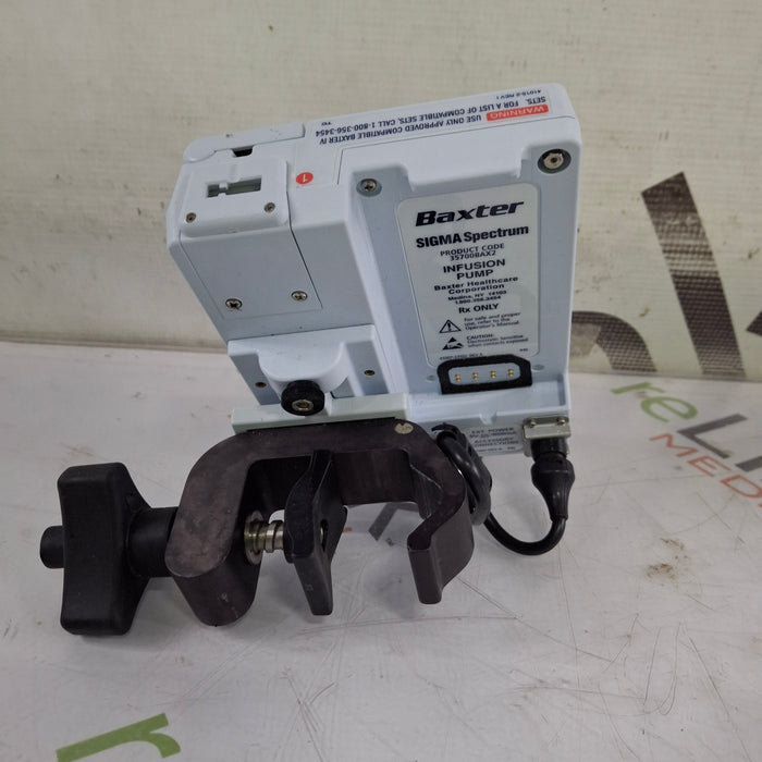 Baxter Baxter Sigma Spectrum 8.00.05 w/o Battery Infusion Pump Infusion Pump reLink Medical