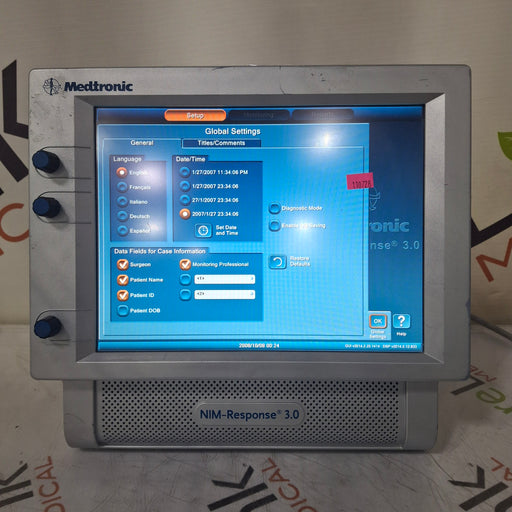 Medtronic Medtronic NIM Response 3.0 Nerve Monitoring System Surgical Equipment reLink Medical