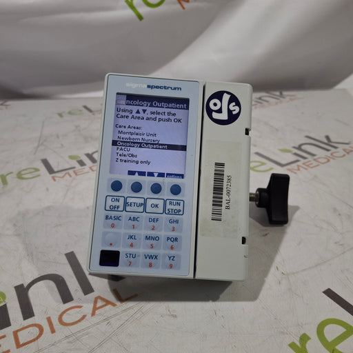 Baxter Baxter Sigma Spectrum 6.05.13 without Battery Infusion Pump Infusion Pump reLink Medical