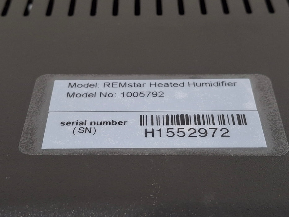 Respironics Respironics REMStar 1005792 Heated Humidifier Respiratory reLink Medical