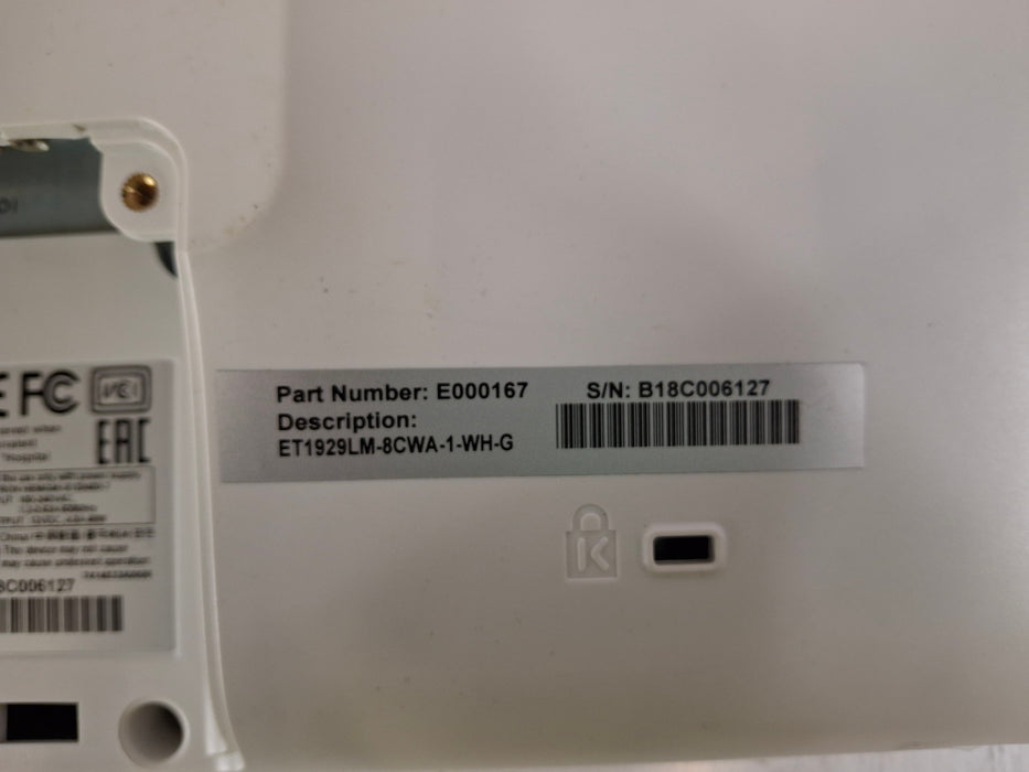 Elo Touch Solutions Elo Touch Solutions ET1929LM 19" Touch Screen Monitor Computers Tablets & Networking reLink Medical