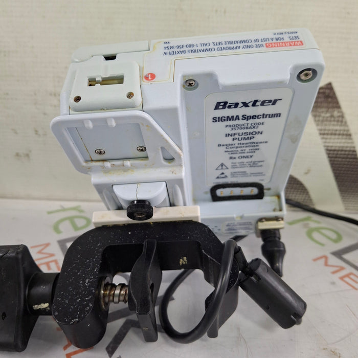Baxter Baxter Sigma Spectrum 8.00.05 w/o Battery Infusion Pump Infusion Pump reLink Medical