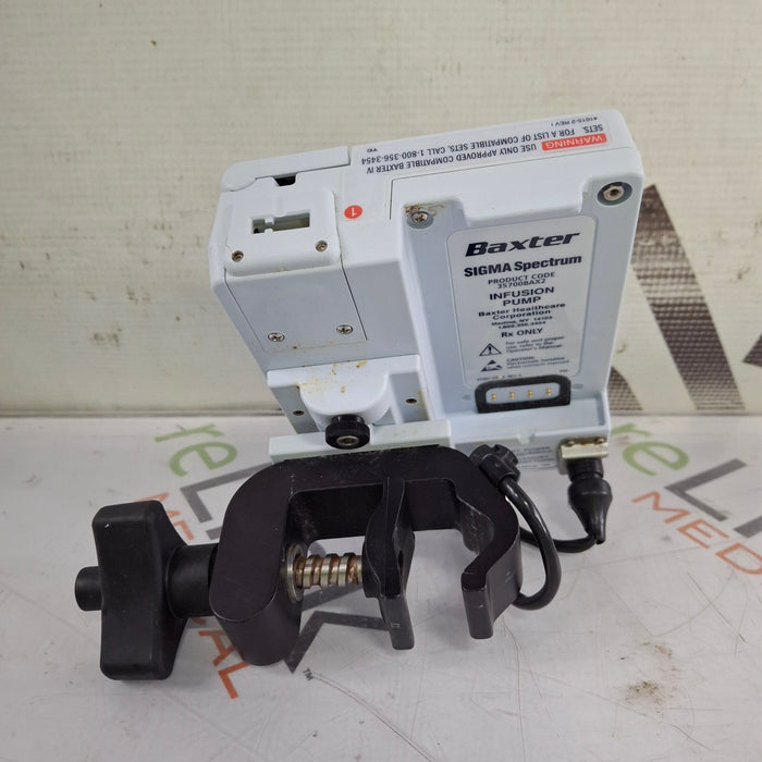 Baxter Baxter Sigma Spectrum 8.00.04 w/o Battery Infusion Pump Infusion Pump reLink Medical
