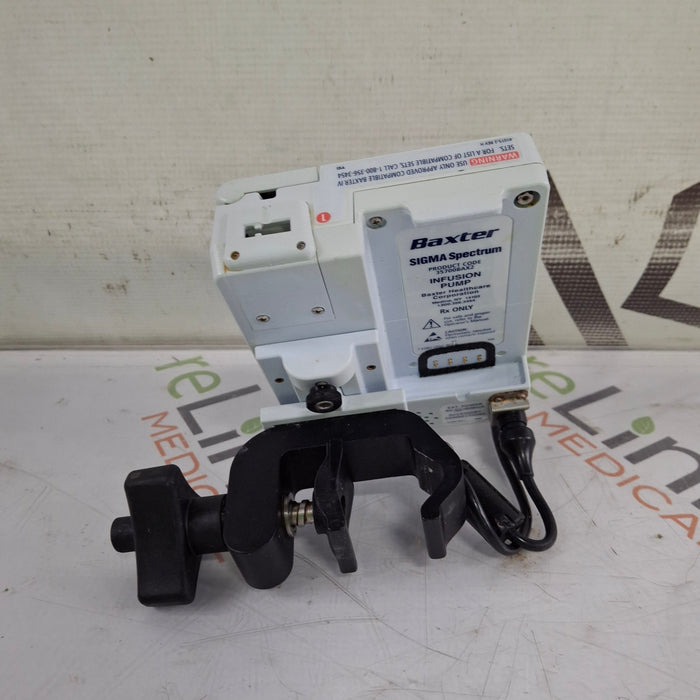 Baxter Baxter Sigma Spectrum 8.00.03 w/o Battery Infusion Pump Infusion Pump reLink Medical