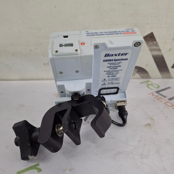 Baxter Baxter Sigma Spectrum 8.00.03 w/o Battery Infusion Pump Infusion Pump reLink Medical