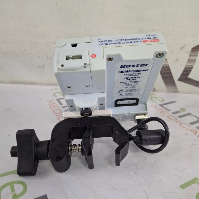 Baxter Baxter Sigma Spectrum 8.00.03 w/o Battery Infusion Pump Infusion Pump reLink Medical
