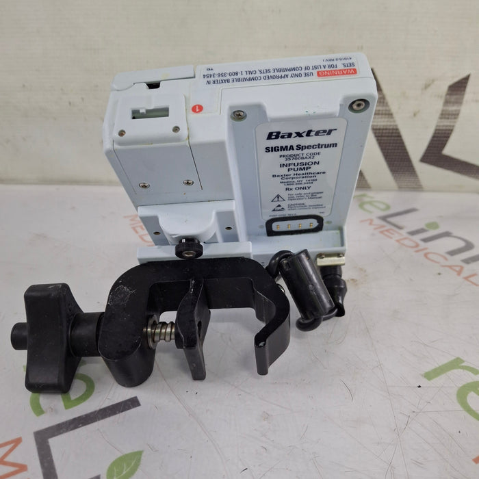 Baxter Baxter Sigma Spectrum 8.00.04 w/o Battery Infusion Pump Infusion Pump reLink Medical