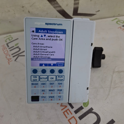 Baxter Baxter Sigma Spectrum 8.01.00 w/o Battery Infusion Pump Infusion Pump reLink Medical