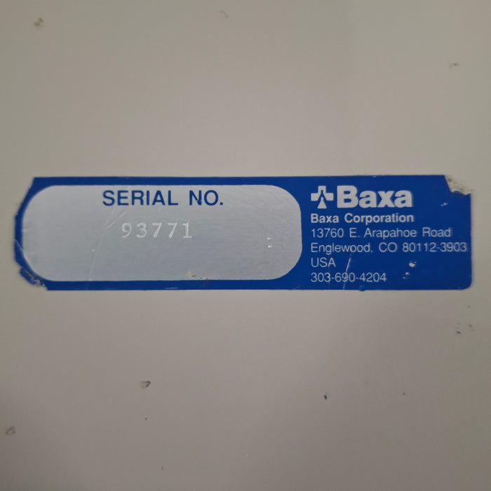 Baxa Corporation Baxa Corporation Repeater Pump Peristaltic Fluid Transfer Research Lab reLink Medical