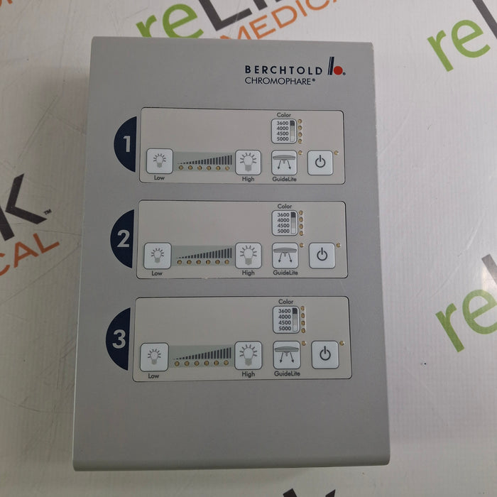 Berchtold Chromophare D-Series Dual Wall Control Box