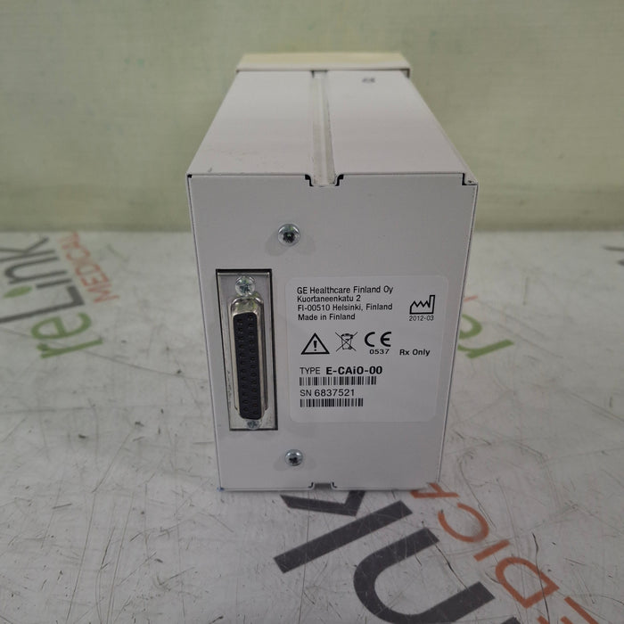 GE Healthcare GE Healthcare E-CAiO-00 Gas Exhaust Module Patient Monitors reLink Medical