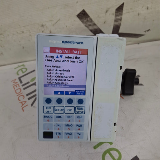 Baxter Baxter Sigma Spectrum 8.01.00 w/o Battery Infusion Pump Infusion Pump reLink Medical
