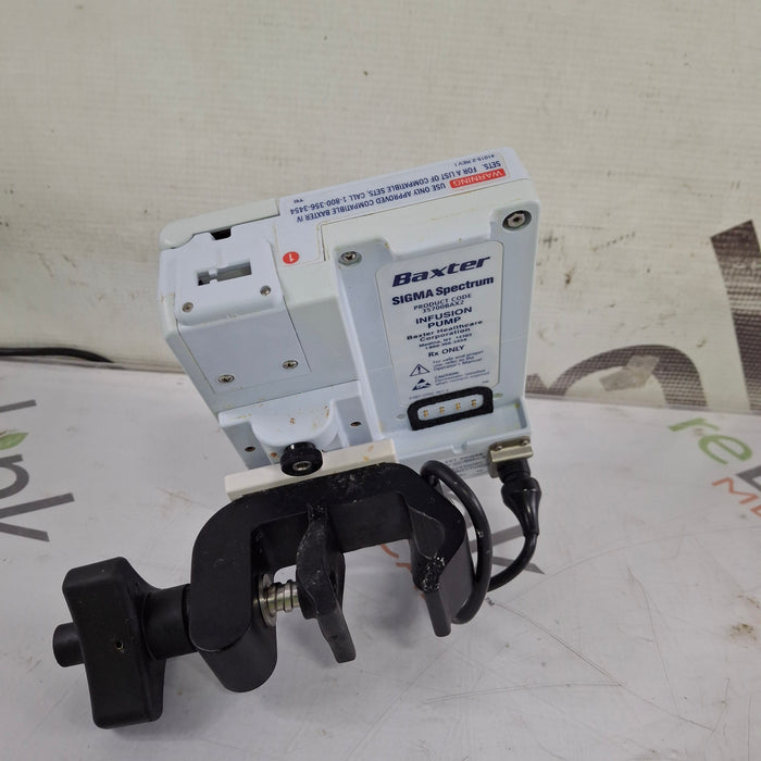 Baxter Baxter Sigma Spectrum 8.01.00 w/o Battery Infusion Pump Infusion Pump reLink Medical