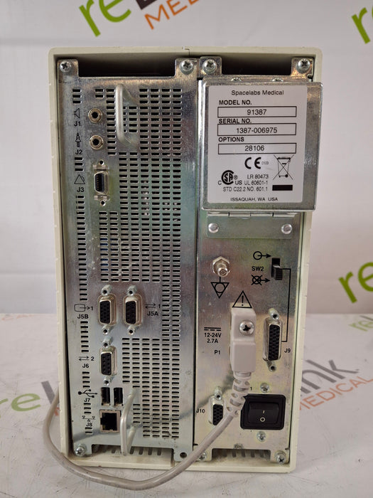 Spacelabs Healthcare Spacelabs Healthcare Ultraview SL 91387 Patient Monitor Patient Monitors reLink Medical