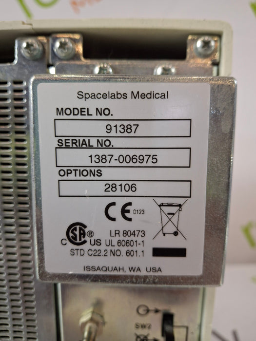 Spacelabs Healthcare Spacelabs Healthcare Ultraview SL 91387 Patient Monitor Patient Monitors reLink Medical