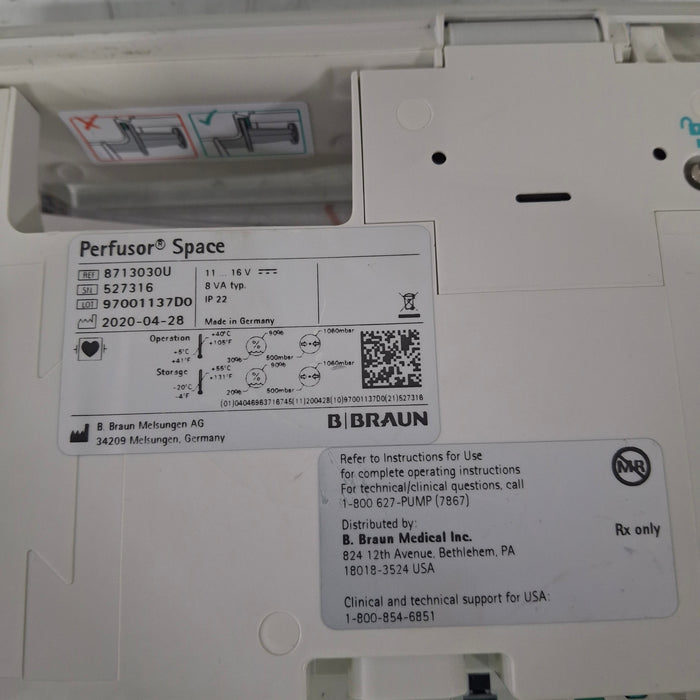 B. Braun B. Braun Perfusor Space Syringe Pump Infusion Pump reLink Medical