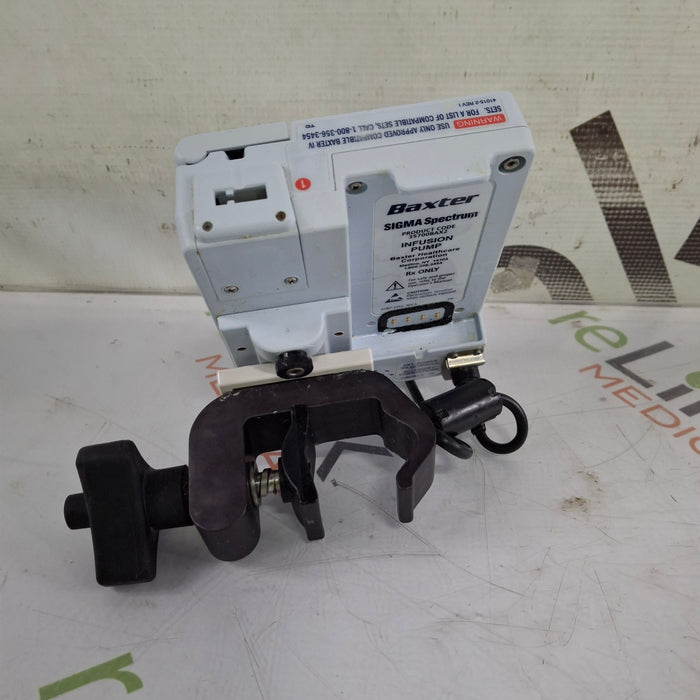 Baxter Baxter Sigma Spectrum 8.00.05 w/o Battery Infusion Pump Infusion Pump reLink Medical