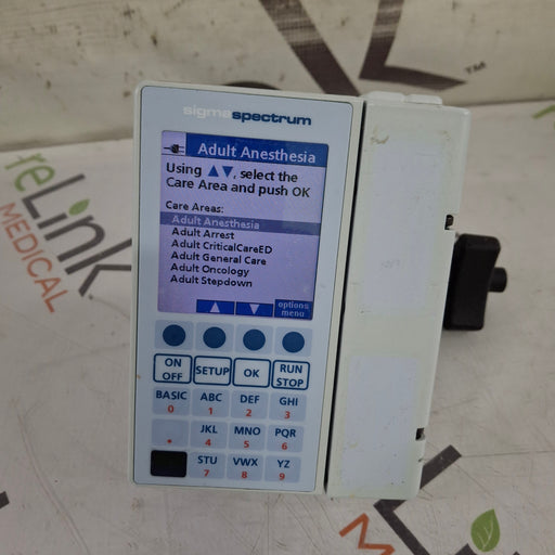 Baxter Baxter Sigma Spectrum 8.00.03 w/o Battery Infusion Pump Infusion Pump reLink Medical