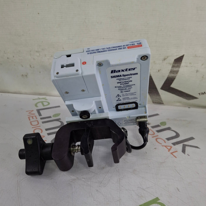 Baxter Baxter Sigma Spectrum 8.00.05 w/o Battery Infusion Pump Infusion Pump reLink Medical