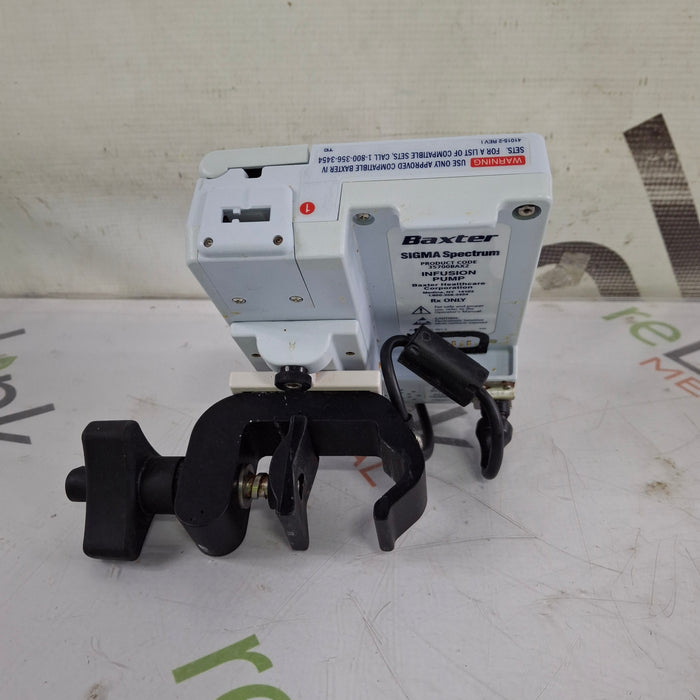 Baxter Baxter Sigma Spectrum 8.01.00 w/o Battery Infusion Pump Infusion Pump reLink Medical