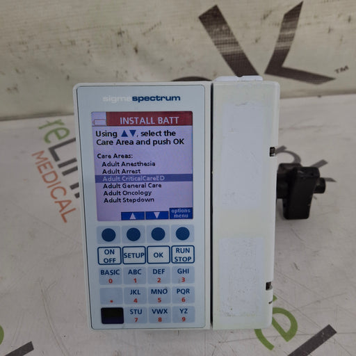 Baxter Baxter Sigma Spectrum 8.01.00 w/o Battery Infusion Pump Infusion Pump reLink Medical
