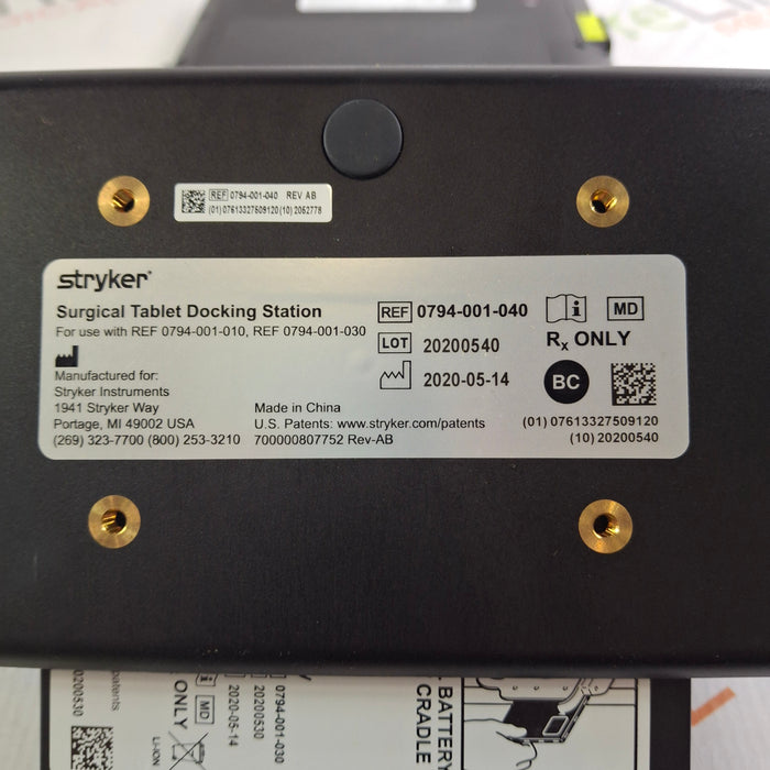Stryker 0794-001-010 Surgical Tablet