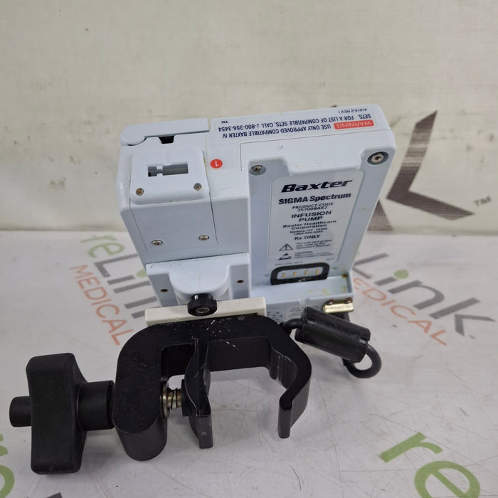 Baxter Baxter Sigma Spectrum 8.00.05 w/o Battery Infusion Pump Infusion Pump reLink Medical