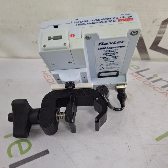Baxter Baxter Sigma Spectrum 8.01.00 w/o Battery Infusion Pump Infusion Pump reLink Medical