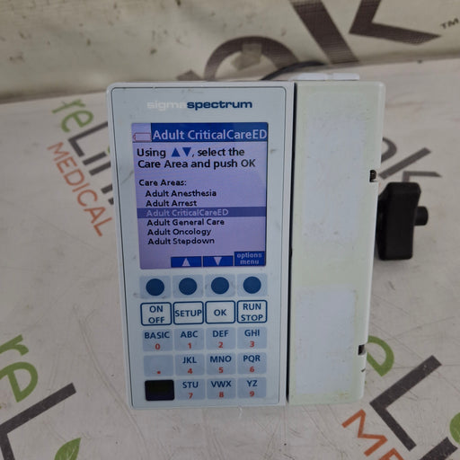 Baxter Baxter Sigma Spectrum 8.01.00 w/o Battery Infusion Pump Infusion Pump reLink Medical