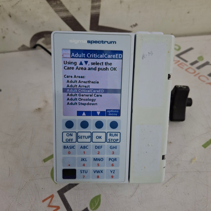 Baxter Baxter Sigma Spectrum 8.01.00 w/o Battery Infusion Pump Infusion Pump reLink Medical
