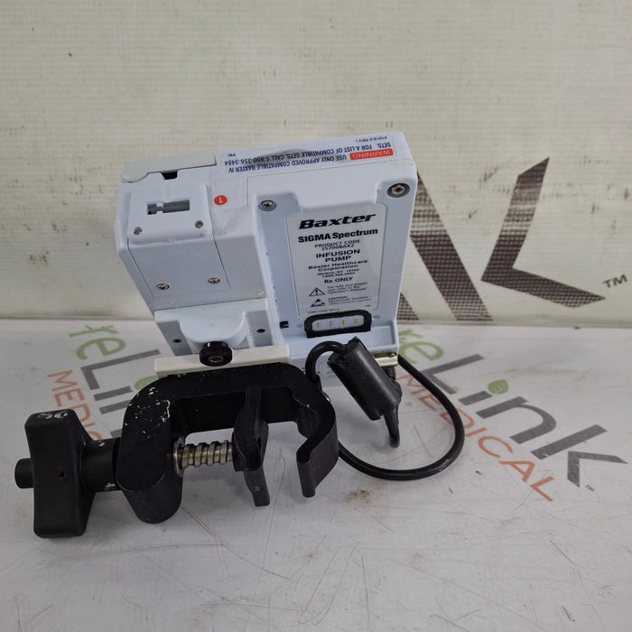 Baxter Baxter Sigma Spectrum 8.01.00 w/o Battery Infusion Pump Infusion Pump reLink Medical