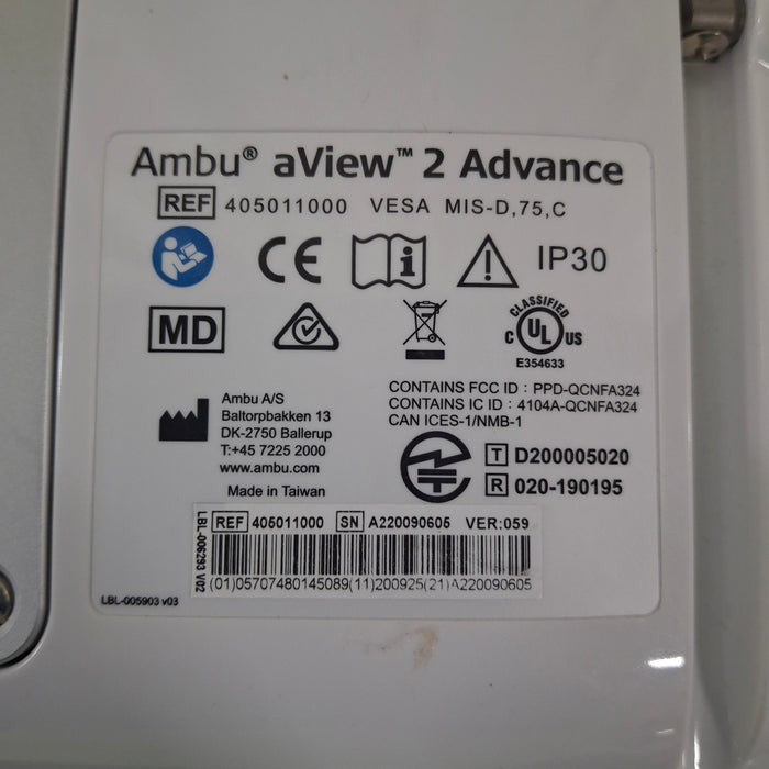 Ambu Ambu aView 2 Advance Monitor Surgical Equipment reLink Medical