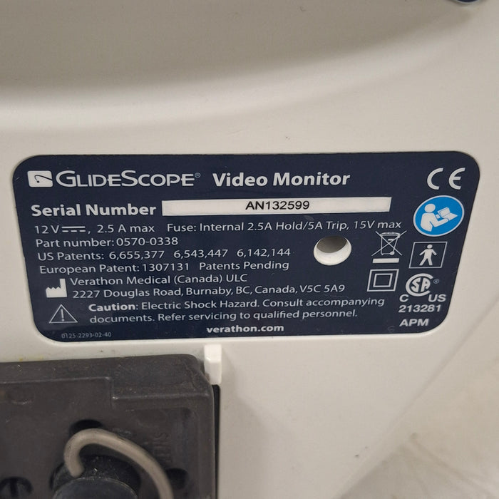 Verathon Medical, Inc Glidescope Video Laryngoscope