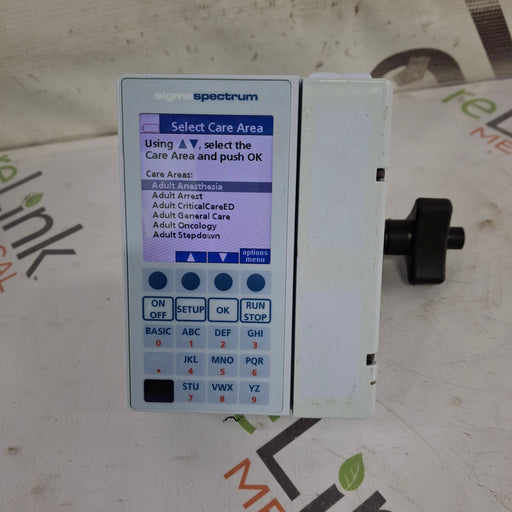 Baxter Baxter Sigma Spectrum 8.01.00 w/o Battery Infusion Pump Infusion Pump reLink Medical