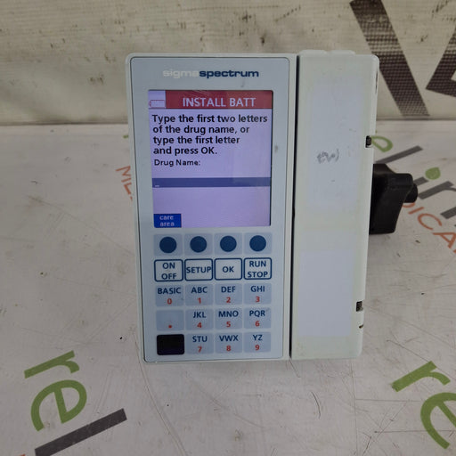 Baxter Baxter Sigma Spectrum 8.00.04 w/o Battery Infusion Pump Infusion Pump reLink Medical