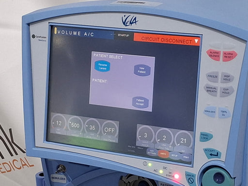 CareFusion CareFusion Vela Ventilator Respiratory reLink Medical
