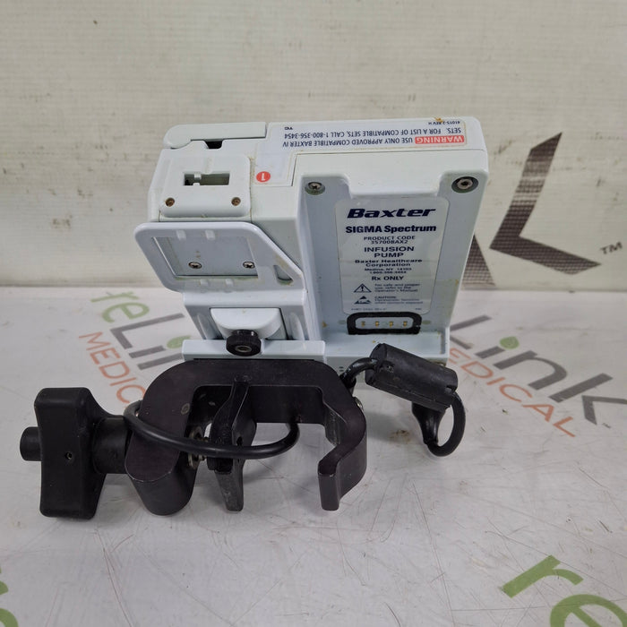 Baxter Baxter Sigma Spectrum 8.00.03 w/o Battery Infusion Pump Infusion Pump reLink Medical