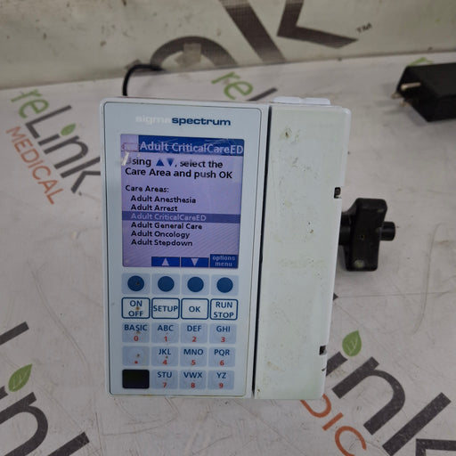 Baxter Baxter Sigma Spectrum 8.00.05 w/o Battery Infusion Pump Infusion Pump reLink Medical