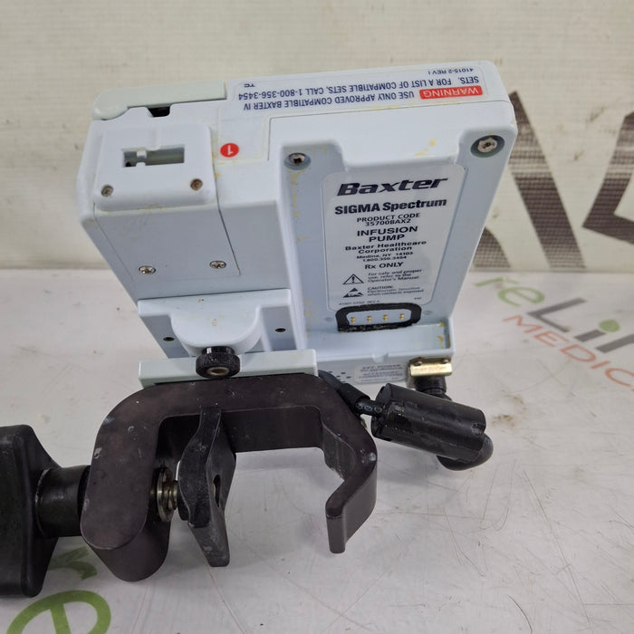 Baxter Baxter Sigma Spectrum 8.00.05 w/o Battery Infusion Pump Infusion Pump reLink Medical