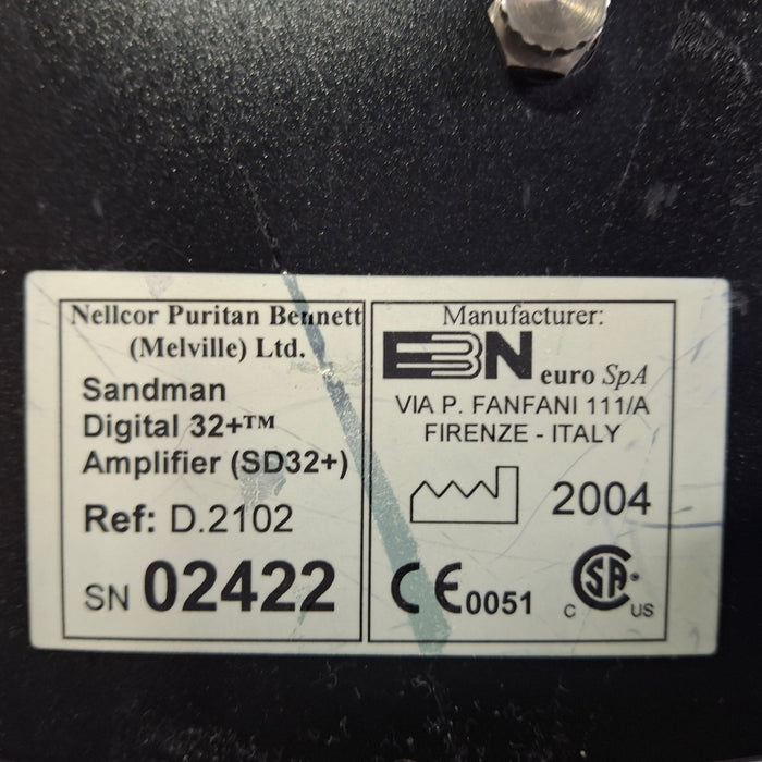 EB Neuro SpA EB Neuro SpA Sandman D.2102 Digital 32+ Amplifier Polysomnograph Sleep Lab EEG EMG Sleep Systems reLink Medical