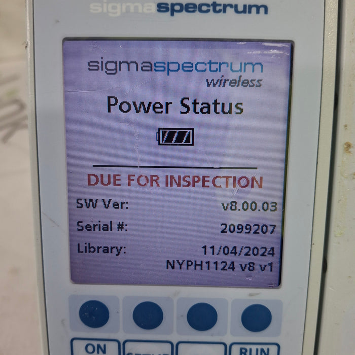 Baxter Baxter Sigma Spectrum 8.00.03 w/o Battery Infusion Pump Infusion Pump reLink Medical