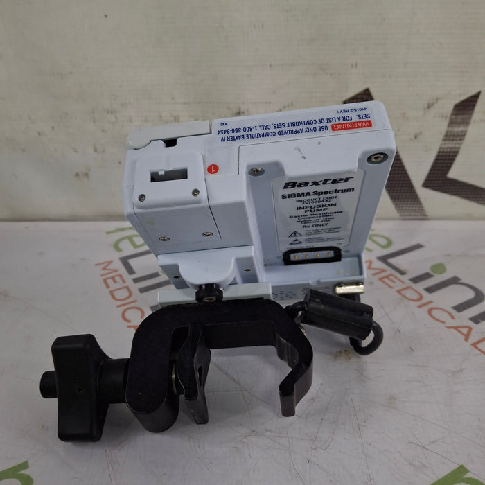 Baxter Baxter Sigma Spectrum 8.01.00 w/o Battery Infusion Pump Infusion Pump reLink Medical