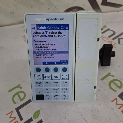 Baxter Baxter Sigma Spectrum 8.00.03 w/o Battery Infusion Pump Infusion Pump reLink Medical