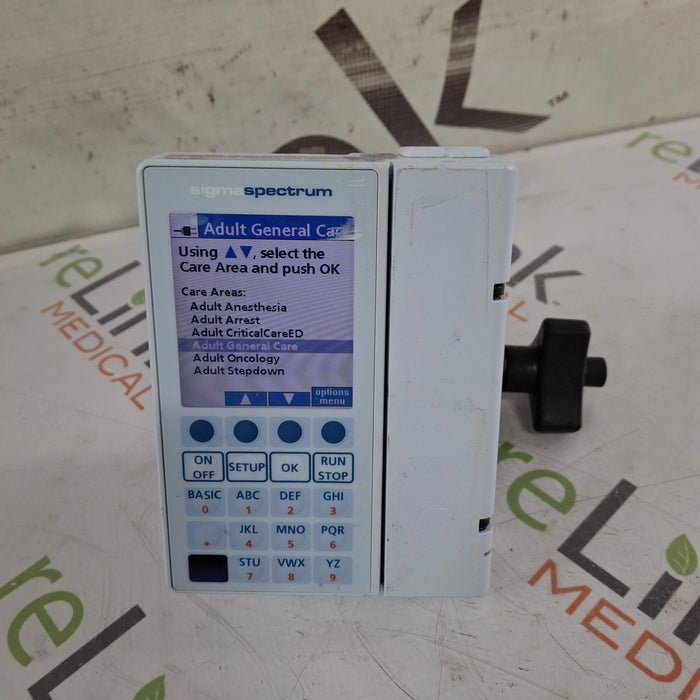 Baxter Baxter Sigma Spectrum 8.00.05 w/o Battery Infusion Pump Infusion Pump reLink Medical