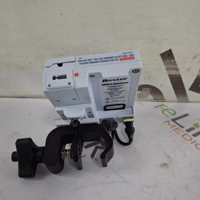 Baxter Baxter Sigma Spectrum 8.00.05 w/o Battery Infusion Pump Infusion Pump reLink Medical